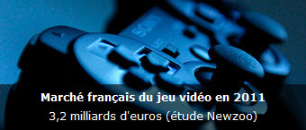Marche francais du jeu video en 2011