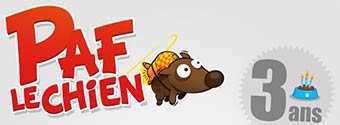 Paf le Chien fête ses 3 ans - Happy Birthday Paf le Chien !