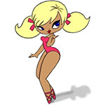 Girls Drawing Girls vous fait dessiner une pin up avec new art academy sur Nintendo 3DS (3DS)