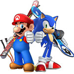 A vous les pistes dans Mario et  Sonic Aux Jeux Olympiques d'Hiver de Sotchi 2014 sur Wii U (Wii U)