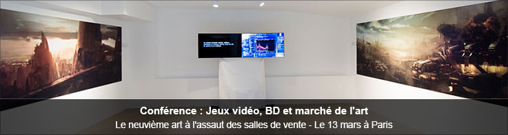 Conférence : Jeux vidéo, BD et marché de l'art