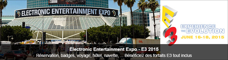 Forfaits voyage E3 2015