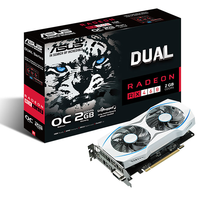 Asus Republic of Gamers annonce la Strix RX 460