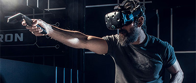 Une salle d'arcade dediee a la realite virtuelle