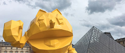Pac-Man eleve au rang d'œuvre d'art