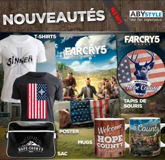 Produits dérivés : Far Cry débarque chez ABYstyle