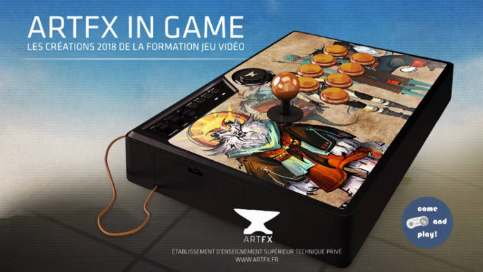 Découvrez les productions des étudiants d'ArtFX