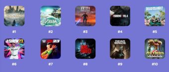 Les 10 jeux pour PC et consoles