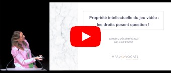 Propriété intellectuelle du jeu vidéo : les droits posent question ! 