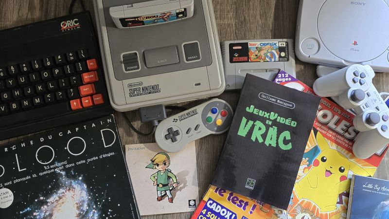 Financement participatif du livre "Jeux vidéo en vrac" de Guillaume Montagnon