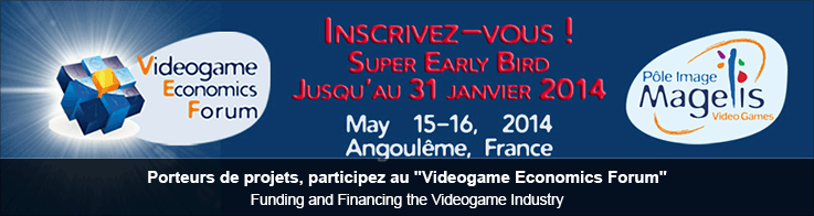 Porteurs de projets, participez au "Videogame Economics Forum"