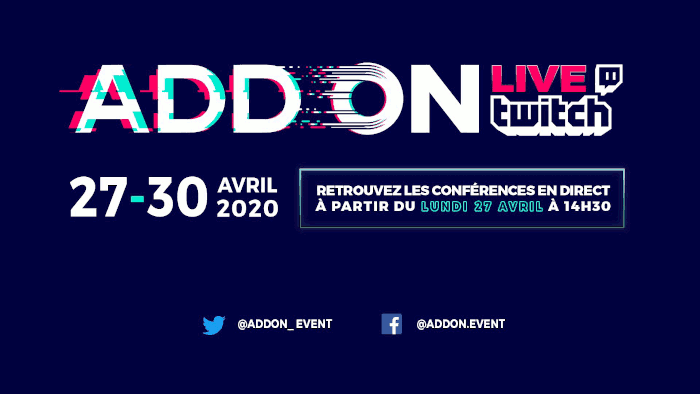 Add On, un Live Twitch sur la création de jeux vidéo